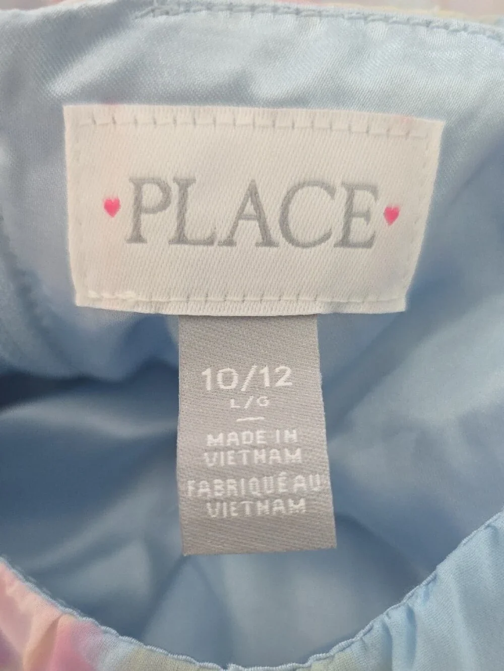 The Children's Place Pastel Blue Floral Flutter Sleeve Dress